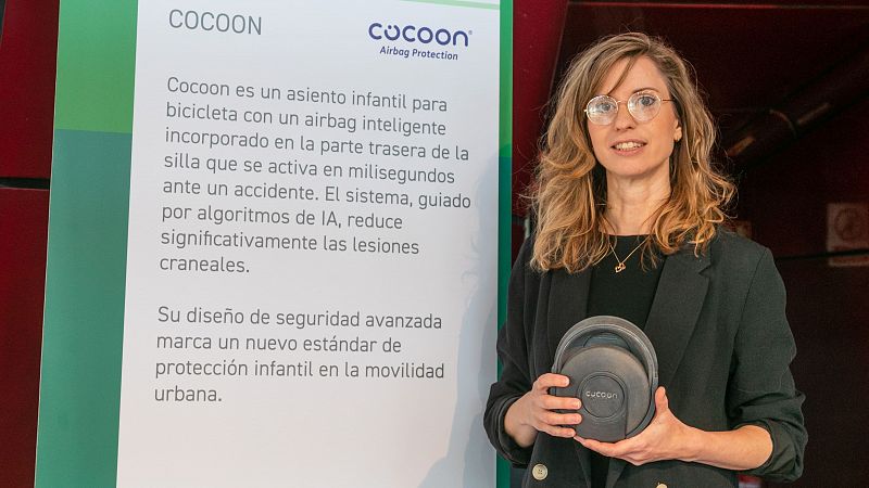 Seguridad vial en Radio 5 - Cocoon, el airbag para sillitas infantiles de bicicleta - 18/05/25 - Escuchar ahora