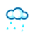 Cubierto con lluvia