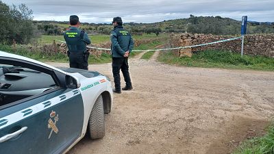 Analizan si los restos hallados en la finca de Santa Olalla de Cala son de la desaparecida Noem Villar
