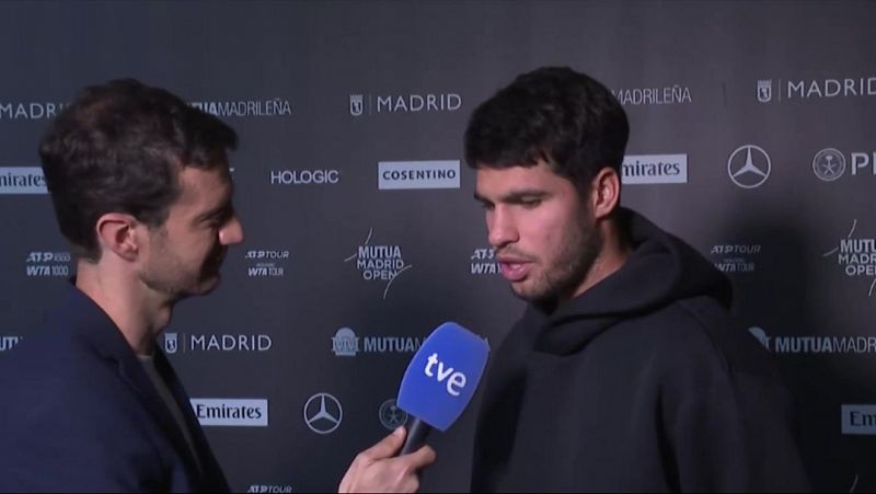 Alcaraz, a TVE tras confirmar que no estar en Madrid: "Me queda esa espinita"