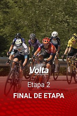 Volta a Catalunya femenina: Final de etapa 2