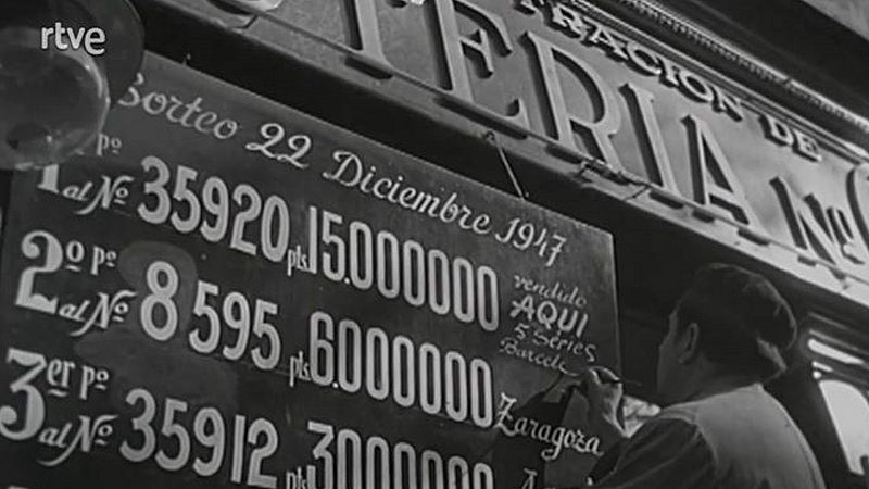 Nodo - Lotera de Navidad, Barcelona 1947